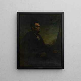 Douglas Volk - Portrait of Lincoln.webp
