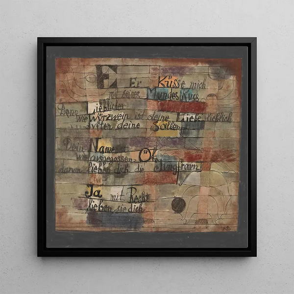 Du Cantique des cantiques Version II - Paul Klee