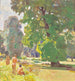 den viedeanske Prater II Sommerdag - Carl Moll — visning af kunstværket