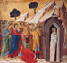 La opstandelse af Lazare - Duccio di Buoninsegna — visning af kunstværket