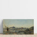 Reproduktion af maleriet Dunkerque-maleri. En reje af rejer af Jean-Baptiste-Camille Corot
