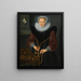 Portræt af Aefge Gijbland 1581-1625 - Hollandsk Skole | Reproduction — indrammet kunstværk på væggen