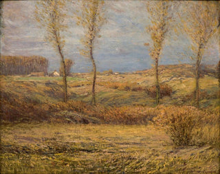 Morgen i november - Dwight William Tryon — visning af kunstværket