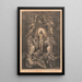 Reproduktion af maleriet La résurrection du Christ - E. Sachse & Co.