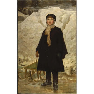 Eastman Johnson - Portrait Of A Child.webp