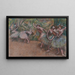Ballettscene - Edgar Degas — indrammet kunstværk på væggen