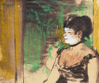 Café-chantøren - Edgar Degas — visning af kunstværket