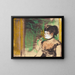 Café-chantøren - Edgar Degas — indrammet kunstværk på væggen