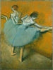 Danseurs à la barre - Edgar Degas — visning af kunstværket