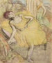 Danseuse au repos - Edgar Degas — visning af kunstværket