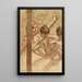 Reproduktion af maleriet Dansere - Edgar Degas