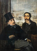 Degas og Évariste de Valernes - Edgar Degas — visning af kunstværket