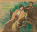 Esquisse til et portræt af M. og Mme Louis Rouart - Edgar Degas — visning af kunstværket