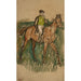 Jockey på hest - Edgar Degas — visning af kunstværket