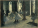 La Répétition au foyer de la danse - Edgar Degas — visning af kunstværket