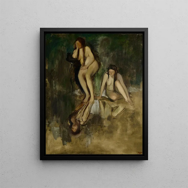 Edgar Degas - Mlle Fiocre dans le ballet La Source Mademoiselle Fiocre in the ballet La Source.webp