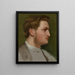Portrait af Paul Valpinçon - Edgar Degas — indrammet kunstværk på væggen