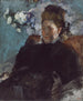 Portrait af en kvinde - Edgar Degas — visning af kunstværket