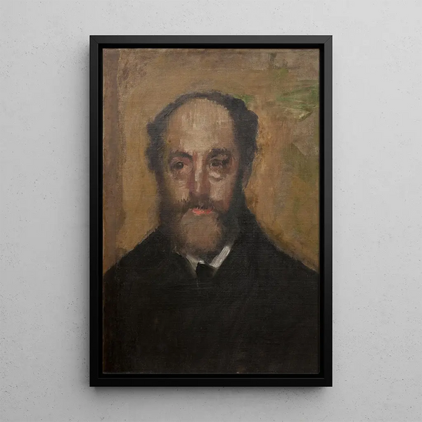 Edgar Degas - Portrait of the Art Critic DurandGrville.webp