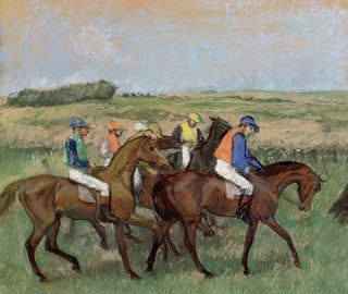 Races - Edgar Degas — visning af kunstværket