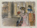 Sangere på scenen - Edgar Degas — visning af kunstværket