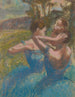 Tre dansere - Edgar Degas — visning af kunstværket
