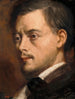Tête d'homme - Edgar Degas — visning af kunstværket