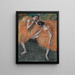 To dansere - Edgar Degas — indrammet kunstværk på væggen
