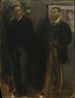 To mænd - Edgar Degas — visning af kunstværket