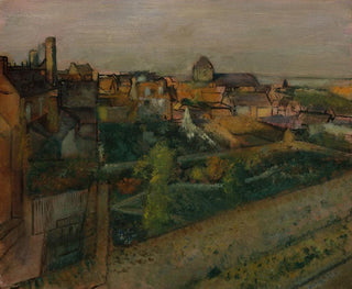 Vue de Saint-Valery-sur-Somme - Edgar Degas — visning af kunstværket
