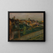 Vue de Saint-Valery-sur-Somme - Edgar Degas — indrammet kunstværk på væggen