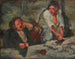 Kvinder ved vask - Edgar Degas — visning af kunstværket