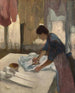 Kvinde, der stryger - Edgar Degas — visning af kunstværket