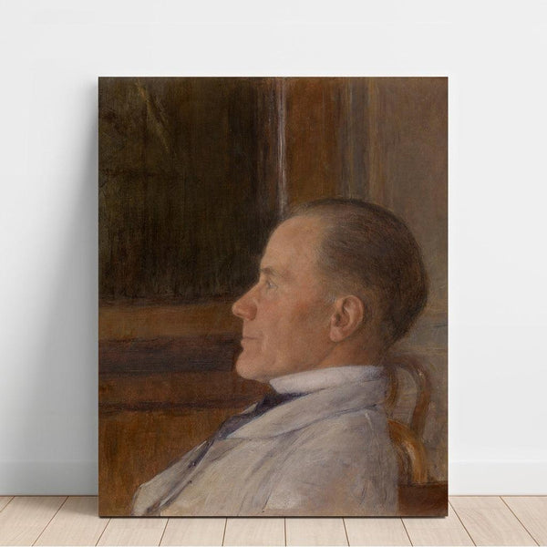 Reproduktion af maleriet Edmond Khnopff, malerens far - Fernand Khnopff
