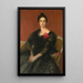 Reproduktion af maleriet Portræt af prinsesse Potemkine - Edmond François Aman-Jean