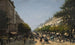 Le Boulevard des Italiens - Edmond Grandjean — visning af kunstværket