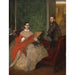 Reproduktion af maleriet Edmondo og Thérèse Morbilli - Edgar Degas Maleri