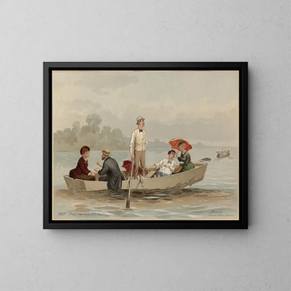 Edmund Birckhead Bensell - Boating scene.webp