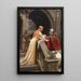 Reproduktion af maleriet God rejse - Edmund Blair Leighton