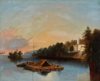 Edmund C Coates - Rafting on the Saint Lawrence.webp
