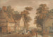 i gården på en gård - Edmund Dorrell — visning af kunstværket