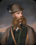L'empereur François-Joseph i jagtuniform fra Ischl - Edmund Mahlknecht — visning af kunstværket