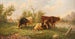 Vaches au pâturage - Edmund Mahlknecht — visning af kunstværket