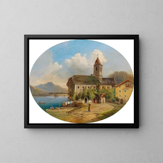 Edmund Mahlknecht - View of St Wolfgang.webp