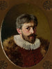Selvportræt i 1600-tals kostume - Edmund Perle — visning af kunstværket