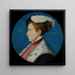 Edouard VI 1537-1553, da han var hertug af Cornwall - Hans Holbein den Yngres værksted — indrammet kunstværk på væggen