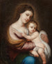 D'après Bartolomé Esteban Murillo Jomfru med Barnet - Édouard-Denis Baldus — visning af kunstværket