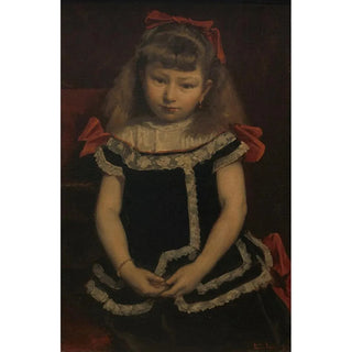 Juliette Qunel - Édouard Agneessens — visning af kunstværket