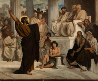 Saint Paul l'Aropagite - Édouard Bernard Debat-Ponsan — visning af kunstværket