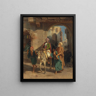 Edouard Girardet - Entering the City.webp